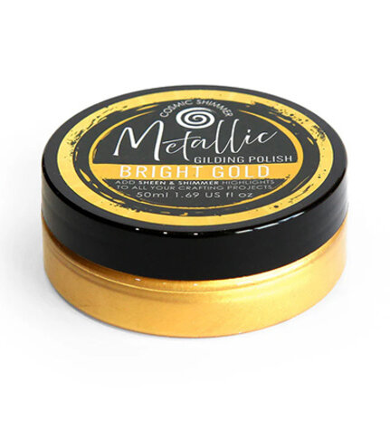 Cosmic Shimmer Metallic Gilding Polish Bright Gold (36-MP0001) Cosmic Shimmer Metallic Gilding Polish Bright Gold (36-MP0001)