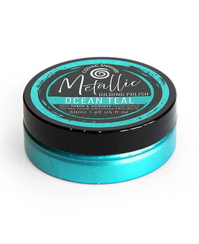 Cosmic Shimmer Metallic Gilding Polish Ocean Teal (36-MP0003)