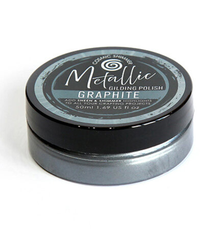 Cosmic Shimmer Metallic Gilding Polish Graphite (36-MP0004)
