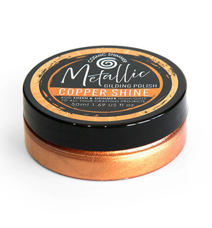 Cosmic Shimmer Metallic Gilding Polish Copper Shine (36-MP0008)