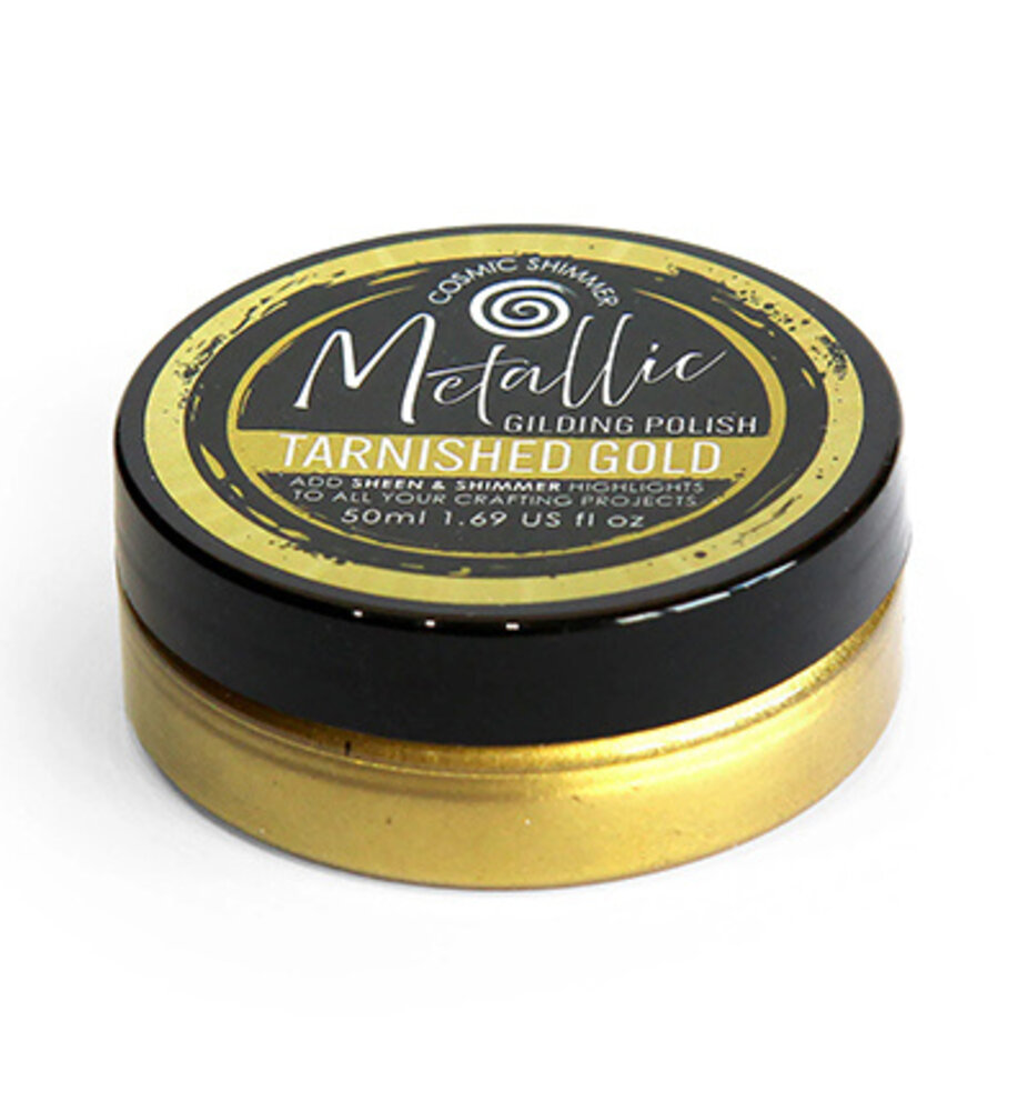 Cosmic Shimmer Metallic Gilding Polish Tarnished Gold (36-MP0009)