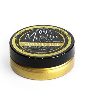 Cosmic Shimmer Metallic Gilding Polish Tarnished Gold (36-MP0009)