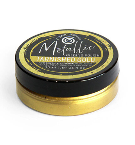 Cosmic Shimmer Metallic Gilding Polish Tarnished Gold (36-MP0009)