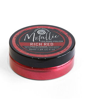 Cosmic Shimmer Metallic Gilding Polish Rich Red (36-MP0010)