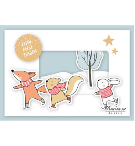 Marianne Design PRE-ORDER Iedereen kan kaarten maken DIY Set (PK9228)
