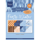 Marianne Design Frosty Winter A4 Pretty Papers Bloc (PK9226)