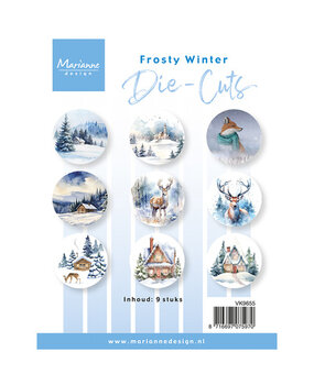 Marianne Design PRE-ORDER Die-cuts Frosty Winter (VK9655)