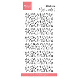 Marianne Design PRE-ORDER Music Notes Stickers (CA3235)