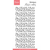Marianne Design PRE-ORDER Music Notes Stickers (CA3235) Marianne Design PRE-ORDER Music Notes Stickers (CA3235)