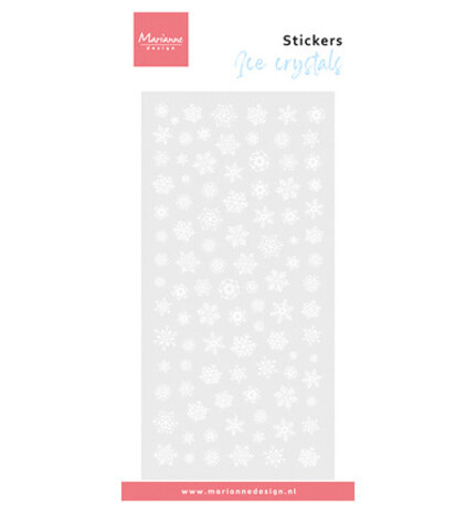 Marianne Design PRE-ORDER Ice Crystals Stickers (CA3236)