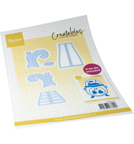 Marianne Design PRE-ORDER Creatables Witch in the Kettle (LR0979)