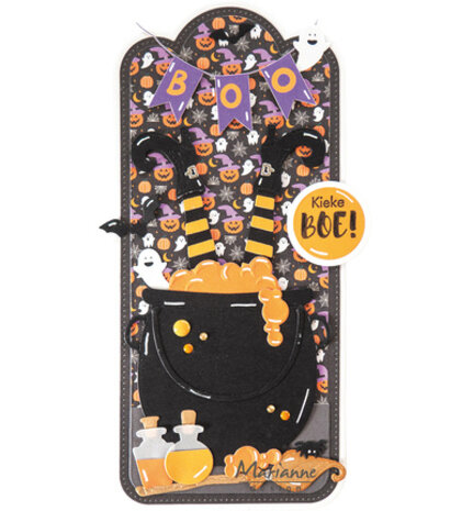 Marianne Design PRE-ORDER Creatables Witch in the Kettle (LR0979)