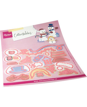 Marianne Design PRE-ORDER Collectables Happy Snowmen (COL1596)