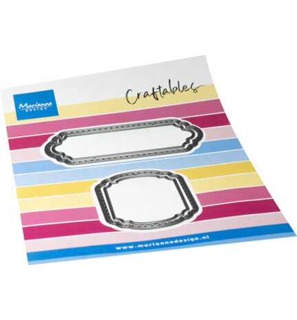 Marianne Design PRE-ORDER Craftables Fancy Labels (CR1744)