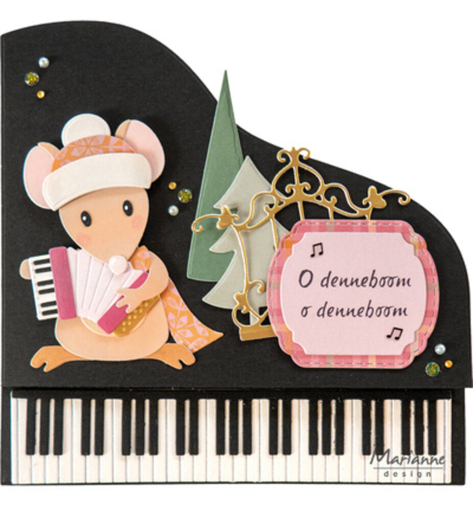 Marianne Design PRE-ORDER Craftables Fancy Labels (CR1744)