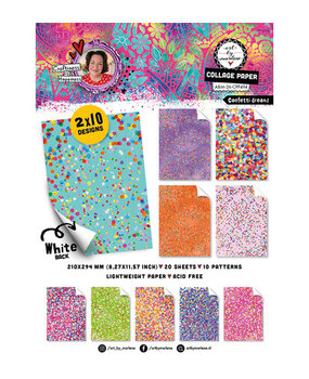 Studio Light PRE-ORDER Confetti Dreamz A4 Collage Paper Pad (ABM-26-CPP494) Studio Light PRE-ORDER Confetti Dreamz A4 Collage Paper Pad (ABM-26-CPP494)