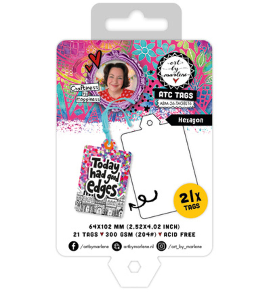 Studio Light PRE-ORDER Art Deco Die-Cut Paper Tags (ABM-26-TAGBL15)