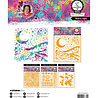 Studio Light PRE-ORDER Masking Stencil Starry Night (ABM-26-MASK402) Studio Light PRE-ORDER Masking Stencil Starry Night (ABM-26-MASK402)