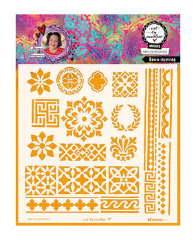 Studio Light Masking Stencil Deco Inspired (ABM-26-MASK403)