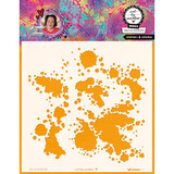 Studio Light PRE-ORDER Masking Stencil Splatters & Splashes (ABM-26-MASK404)