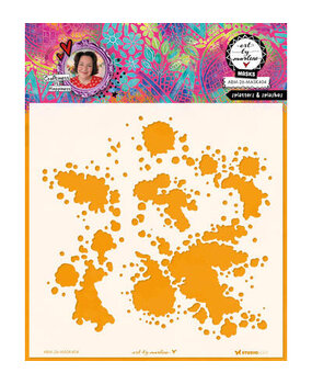 Studio Light Masking Stencil Splatters & Splashes (ABM-26-MASK404)