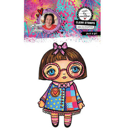 Studio Light PRE-ORDER Clear Stamp Just a Girl (ABM-26-STAMP968)