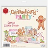 Craft Consortium Gingerbread Party Clear Stamp Cookie Tester (CCLSTMP010)