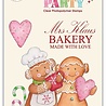 Craft Consortium Gingerbread Party Clear Stamp Made with Love (CCLSTMP011)