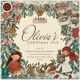 Craft Consortium Olivia's Christmas Tale 12x12 Inch Premium Paper Pad (CCPPAD050)