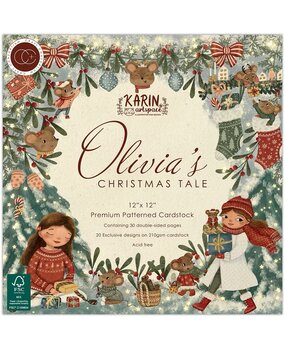 Craft Consortium Olivia's Christmas Tale 12x12 Inch Premium Paper Pad (CCPPAD050) Craft Consortium Olivia's Christmas Tale 12x12 Inch Premium Paper Pad (CCPPAD050)