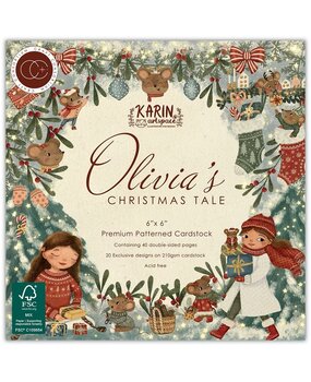 Craft Consortium Olivia's Christmas Tale 6x6 Inch Premium Paper Pad (CCPPAD050B) Craft Consortium Olivia's Christmas Tale 6x6 Inch Premium Paper Pad (CCPPAD050B)