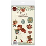 Craft Consortium Olivia's Christmas Tale A6 Clear Stamps Presents (CCSTMP105)