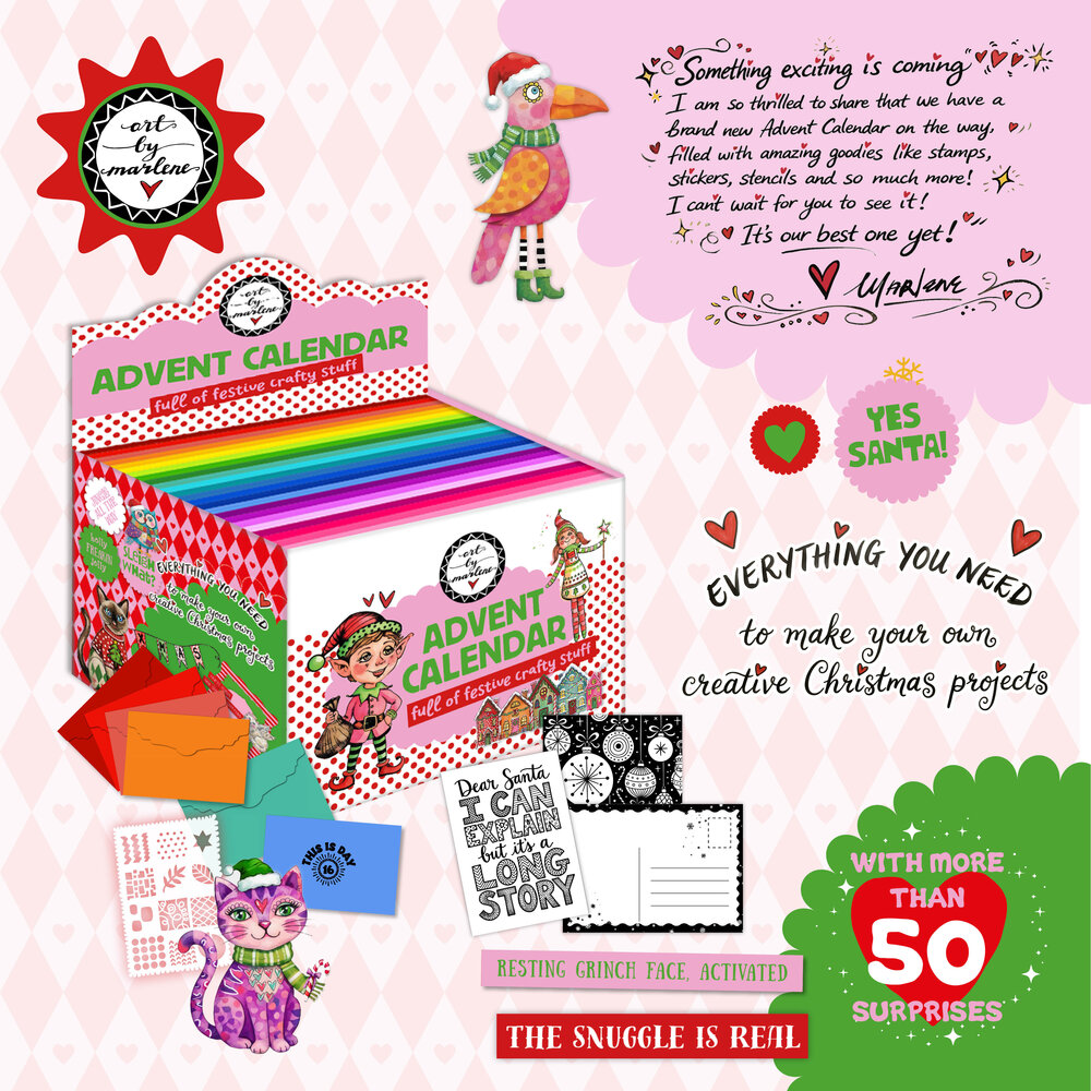Studio Light Advent Calendar Full of Festive Crafty Stuff (ABM-26-AC07)