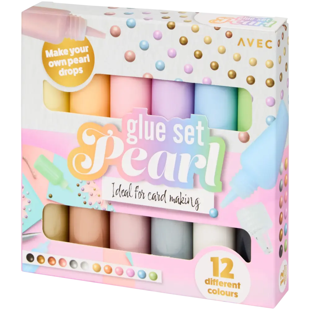 AVEC Parelmoerlijm - Liquid Pearls Set (12pcs) (3222498) AVEC Parelmoerlijm - Liquid Pearls Set (12pcs) (3222498)