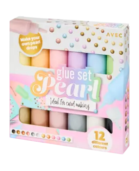 AVEC Parelmoerlijm - Liquid Pearls Set (12pcs) (3222498) AVEC Parelmoerlijm - Liquid Pearls Set (12pcs) (3222498)