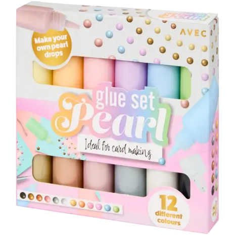 AVEC Parelmoerlijm - Liquid Pearls Set (12pcs) (3222498) AVEC Parelmoerlijm - Liquid Pearls Set (12pcs) (3222498)
