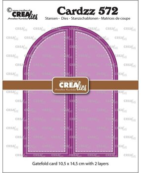 Crealies Cardzz Dies Gatefold Card Boog (CLCZ572)