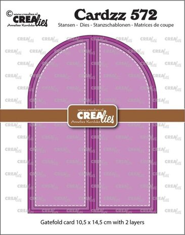 Crealies Cardzz Dies Gatefold Card Boog (CLCZ572)