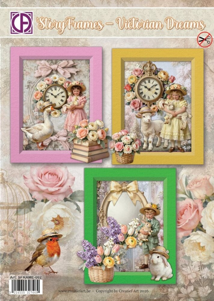 Creatief Art StoryFrames Card Kit Victorian Dreams (SFRAME-002) Creatief Art StoryFrames Card Kit Victorian Dreams (SFRAME-002)