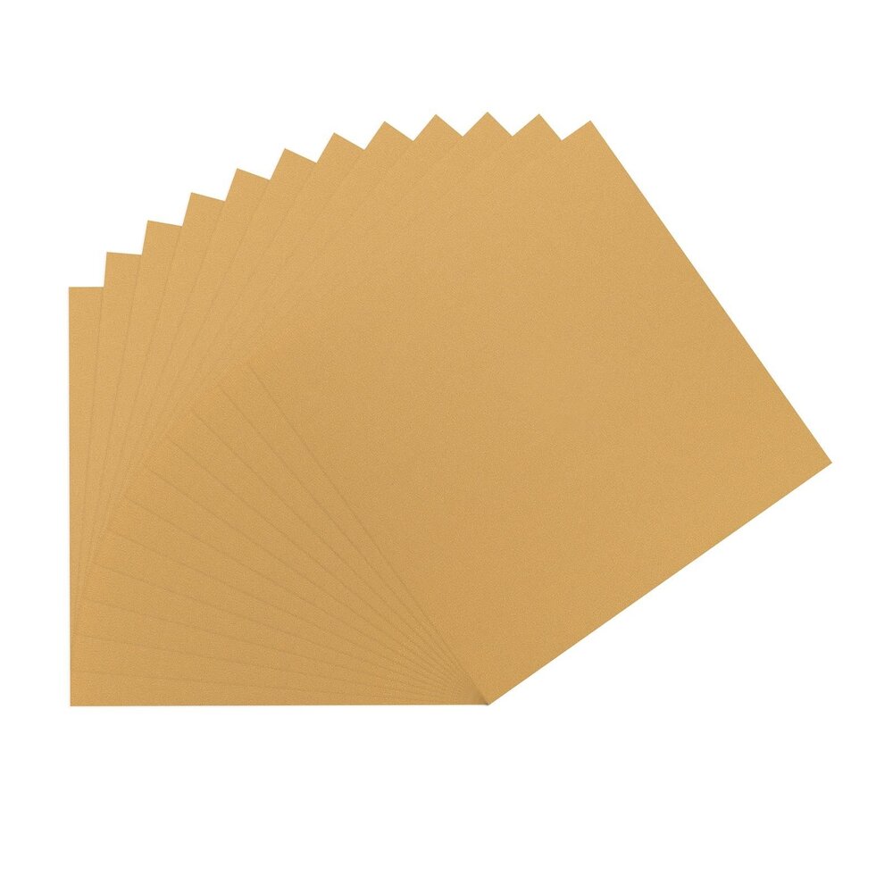 Vaessen Creative Smooth Cardstock 12x12 Inch Gold (2932-004) Vaessen Creative Smooth Cardstock 12x12 Inch Gold (2932-004)
