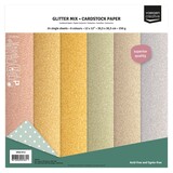 Vaessen Creative Glitter Mix 12x12 Inch Cardstock Paper (2932-012)