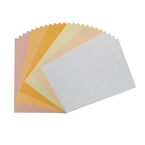 Vaessen Creative Glitter Mix A4 Cardstock Paper (2932-013) Vaessen Creative Glitter Mix A4 Cardstock Paper (2932-013)