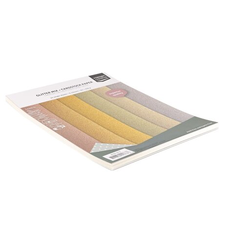 Vaessen Creative Glitter Mix A4 Cardstock Paper (2932-013) Vaessen Creative Glitter Mix A4 Cardstock Paper (2932-013)