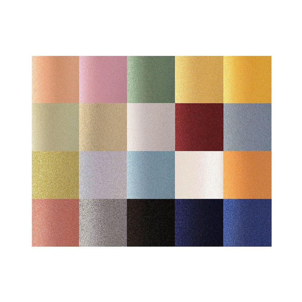 Vaessen Creative Glitter Mix A4 Cardstock Paper (50 sheets) (2932-014) Vaessen Creative Glitter Mix A4 Cardstock Paper (50 sheets) (2932-014)