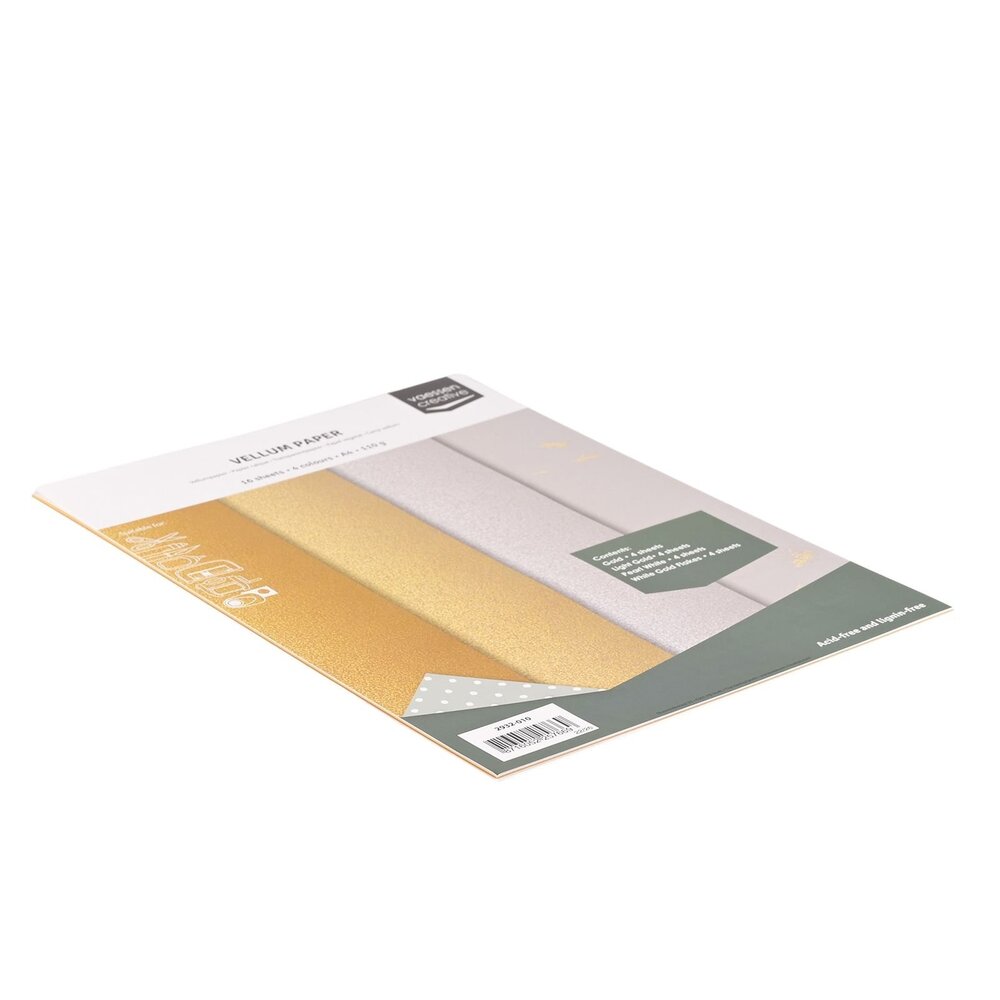 Vaessen Creative A4 Vellum Paper Assorti (2932-010) Vaessen Creative A4 Vellum Paper Assorti (2932-010)