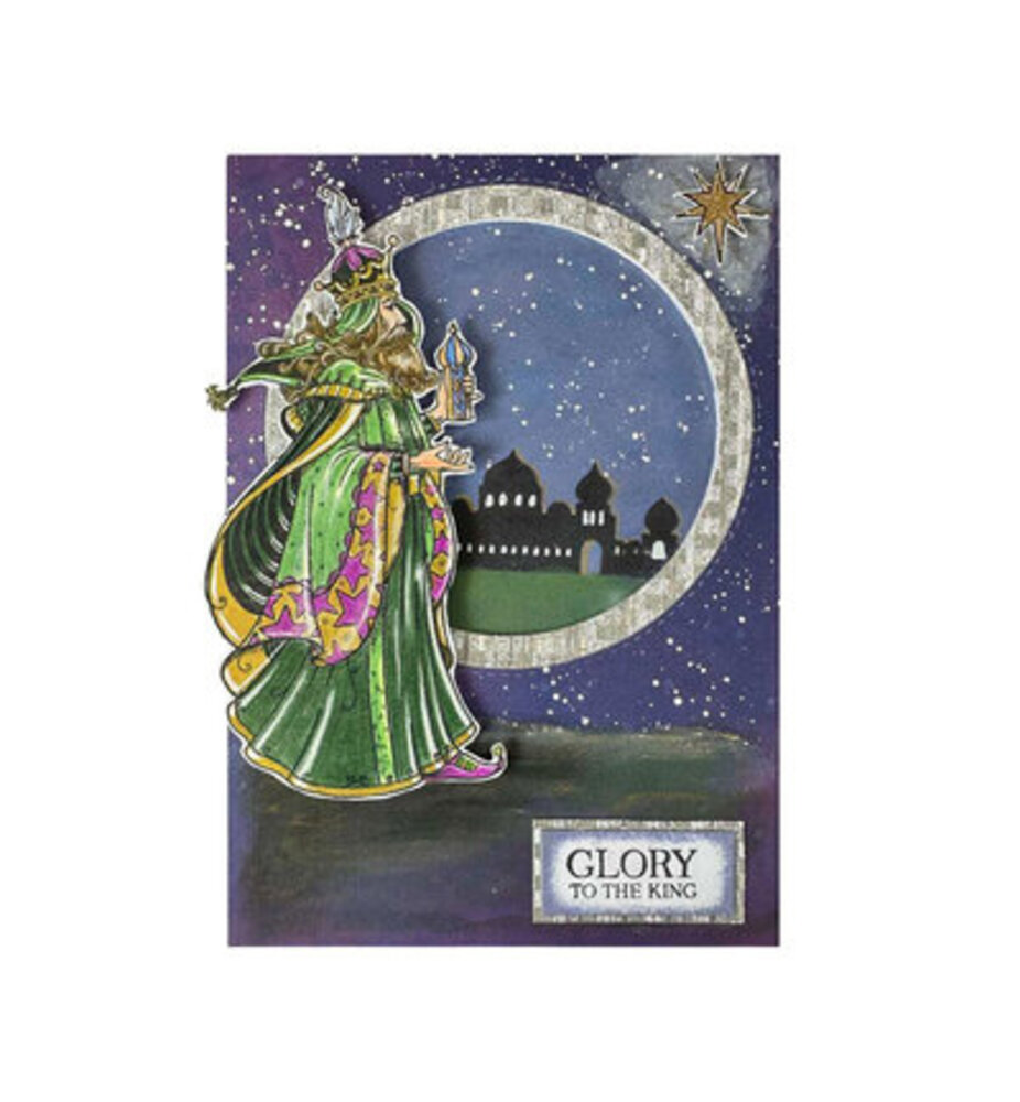 Pink Ink Designs Christmas Series Aurelius Clear Stamps (07-0004-PI)