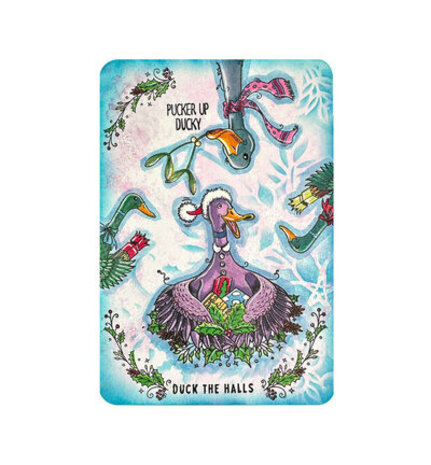Pink Ink Designs Christmas Series Duck The Halls Clear Stamps (07-0007-PI)