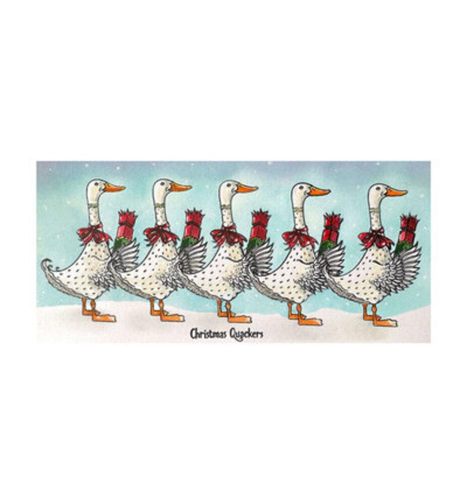 Pink Ink Designs Christmas Series Duck The Halls Clear Stamps (07-0007-PI)