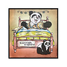 Pink Ink Designs Fauna Series Miranda Panda Clear Stamps (07-0009-PI)