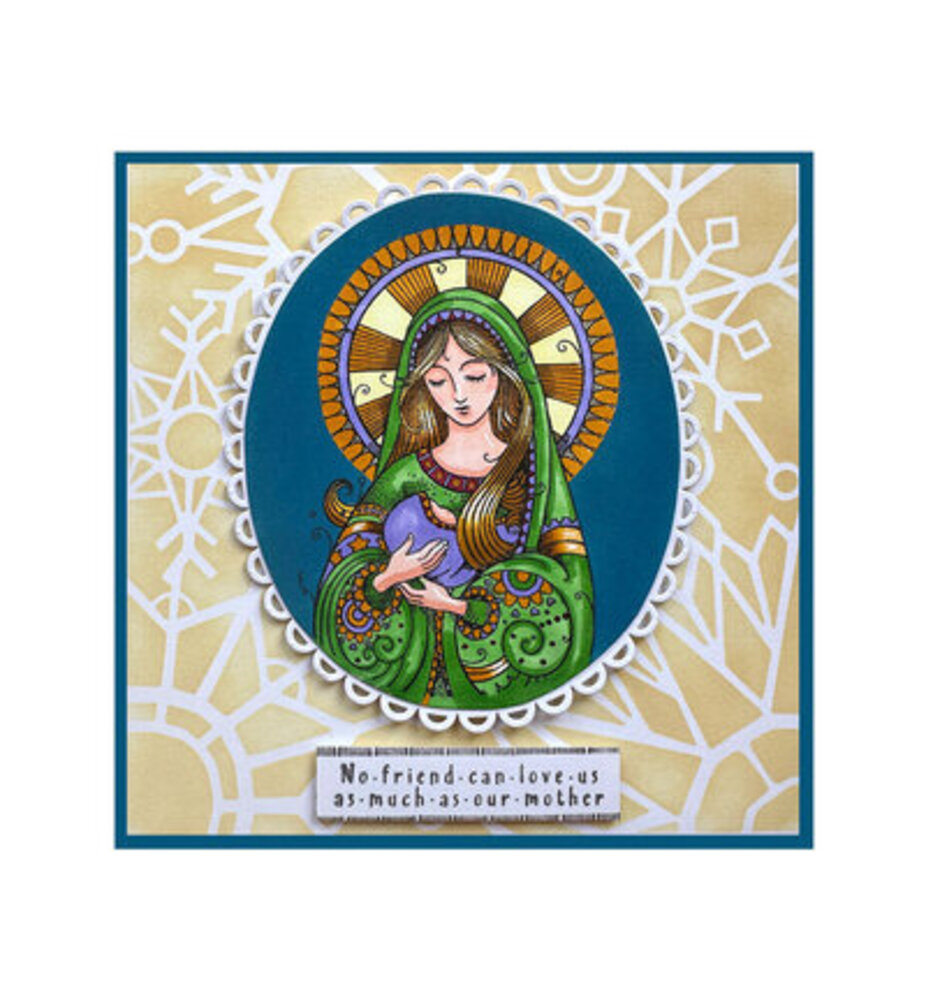 Pink Ink Designs Christmas Series Quiet Grace Clear Stamps (07-0011-PI) Pink Ink Designs Christmas Series Quiet Grace Clear Stamps (07-0011-PI)